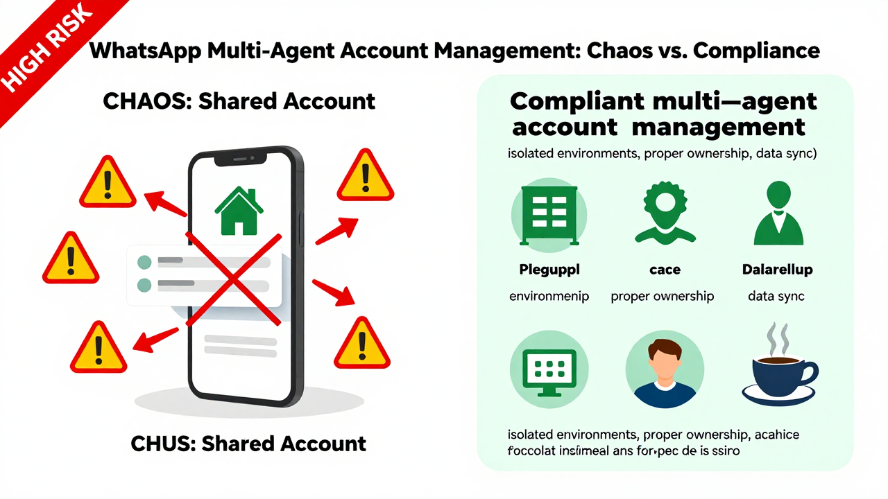 WhatsApp Multi-Agent Account Management: The Essential Path From Chaos to Compliance WhatsApp Multi-Agent Account Management: The Essential Path From Chaos to Compliance