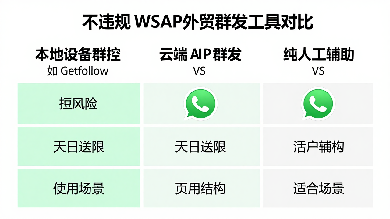 不违规 WhatsApp 外贸群发工具,怎么选才靠谱? 不违规 WhatsApp 外贸群发工具,怎么选才靠谱?