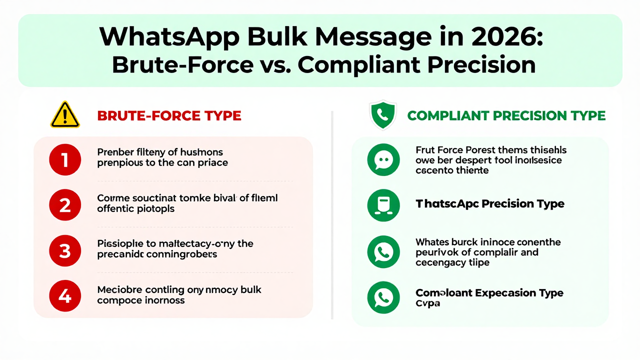 WhatsApp Bulk Messaging Without Getting Banned: The 2026 Survival Guide for Cross-Border Sellers WhatsApp Bulk Messaging Without Getting Banned: The 2026 Survival Guide for Cross-Border Sellers