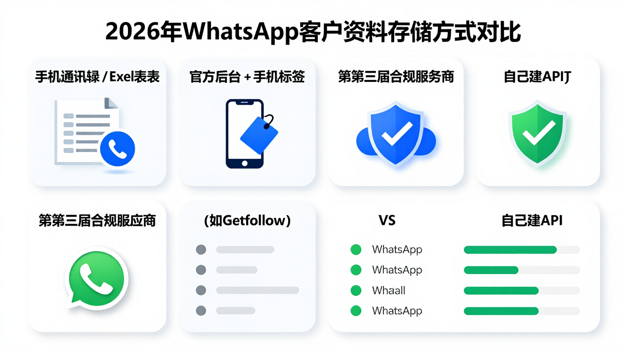 WhatsApp 企业后台客户资料存储:2026年跨境卖家必须避开的三个深坑与一套合规解法 WhatsApp 企业后台客户资料存储:2026年跨境卖家必须避开的三个深坑与一套合规解法