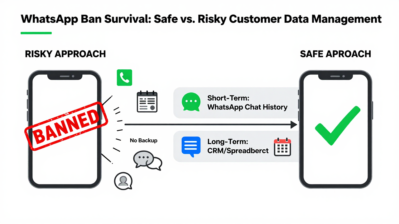 How to Keep Customer Data Safe When WhatsApp Bans Your Account