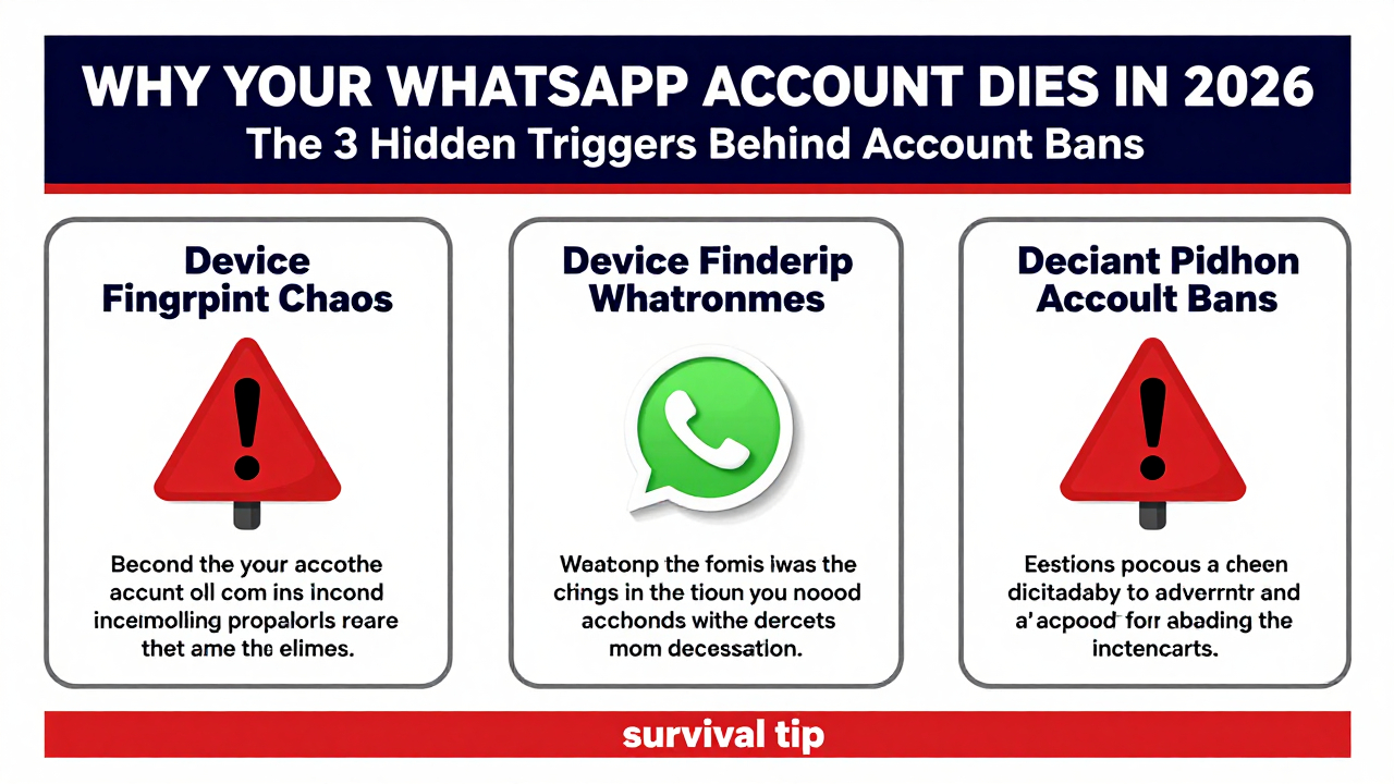Keep Your WhatsApp Account Alive in 2026: Why Your Business Account Keeps Dying Within 90 Days