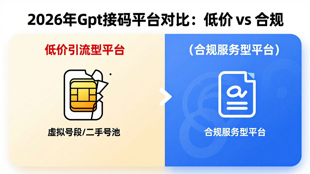 GPT接码短信平台怎么选？2026年跨境企业避坑指南