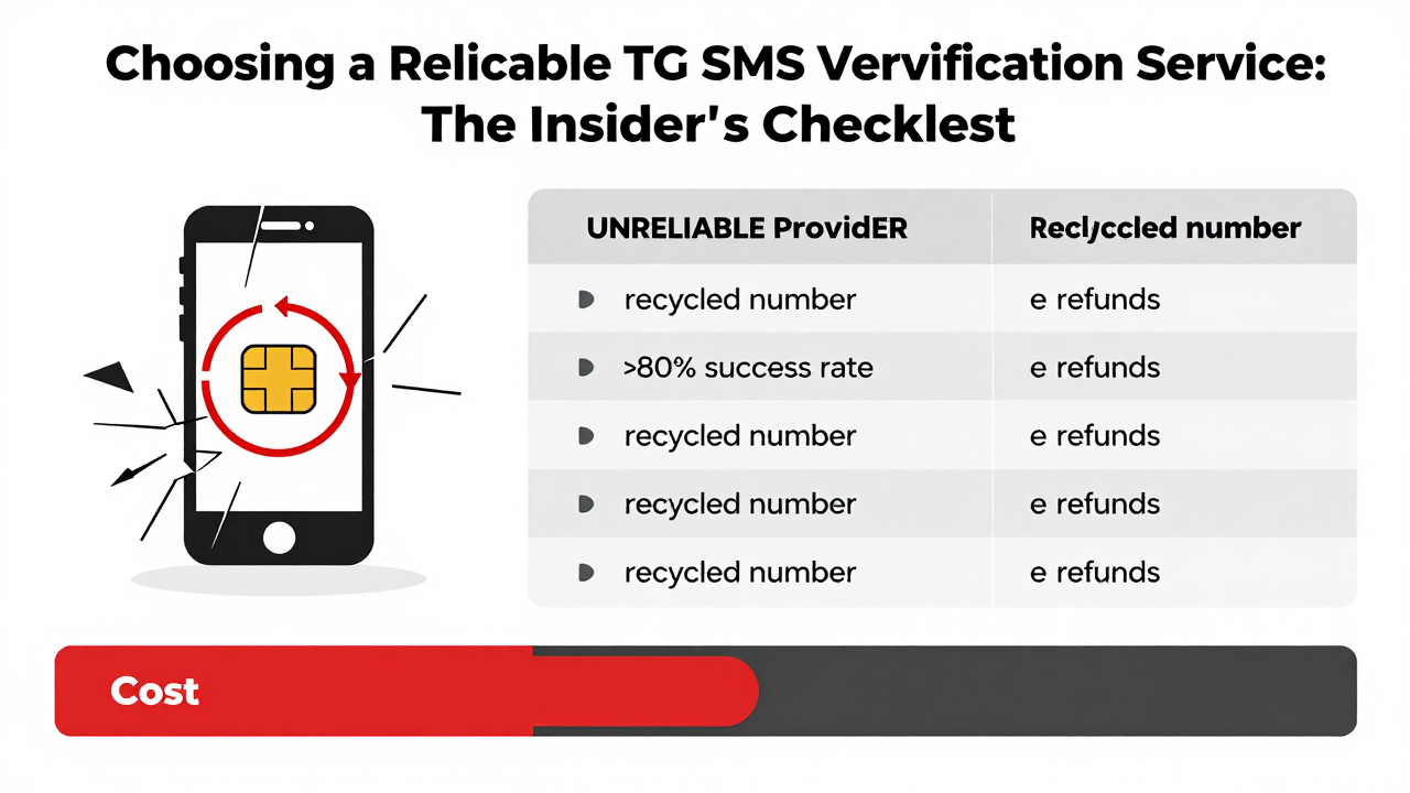 How to Choose a TG SMS Verification Service: What Cross-Border Insiders Won't Tell You How to Choose a TG SMS Verification Service: What Cross-Border Insiders Won't Tell You