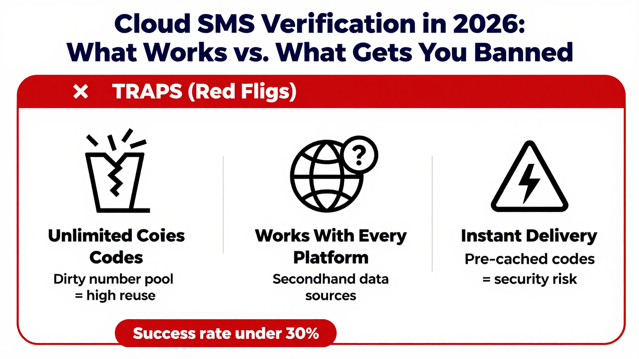 Cloud SMS Verification Platforms That Actually Work in 2026: Why Your Codes Never Arrive and How to Avoid the Trap Cloud SMS Verification Platforms That Actually Work in 2026: Why Your Codes Never Arrive and How to Avoid the Trap
