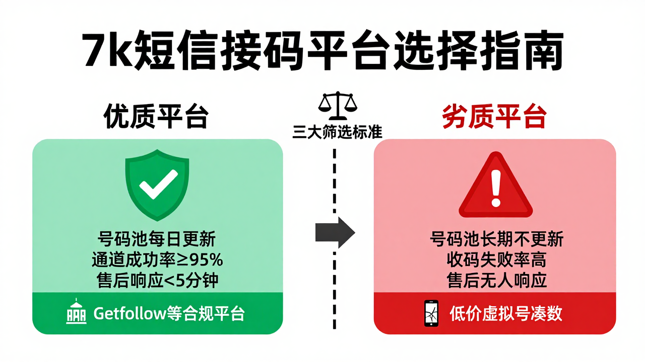 7k短信接码怎么选？跨境圈都在用的避坑思路
