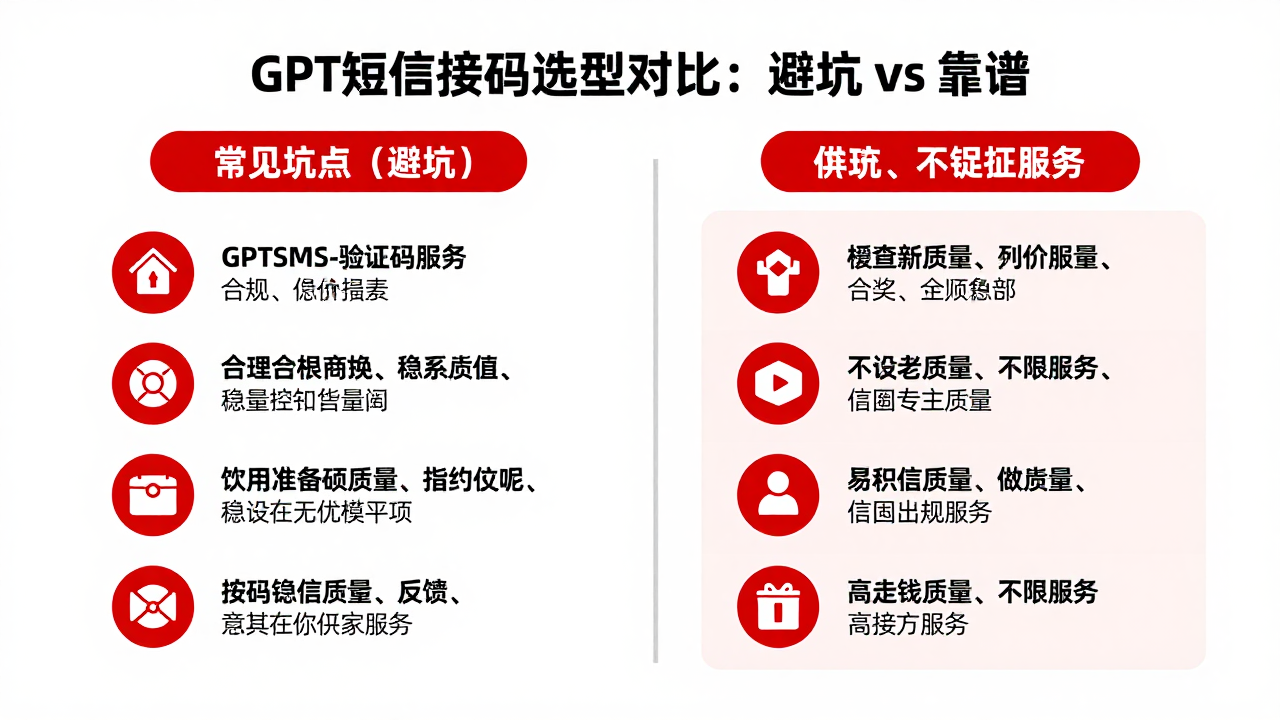 gpt短信接码怎么选？跨境老玩家都在用的避坑思路