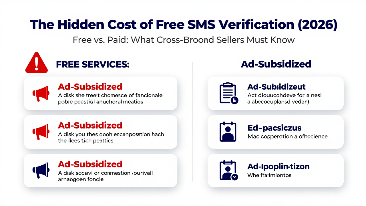 Free SMS Verification Code Services in 2026: What Cross-Border Sellers Need to Know Before Trusting Them Free SMS Verification Code Services in 2026: What Cross-Border Sellers Need to Know Before Trusting Them