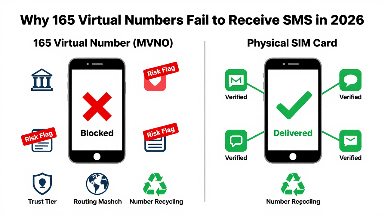Can't Receive SMS on a 165 Number? The Real Cross-Border Communication Problem in 2026 (and How to Fix It) Can't Receive SMS on a 165 Number? The Real Cross-Border Communication Problem in 2026 (and How to Fix It)