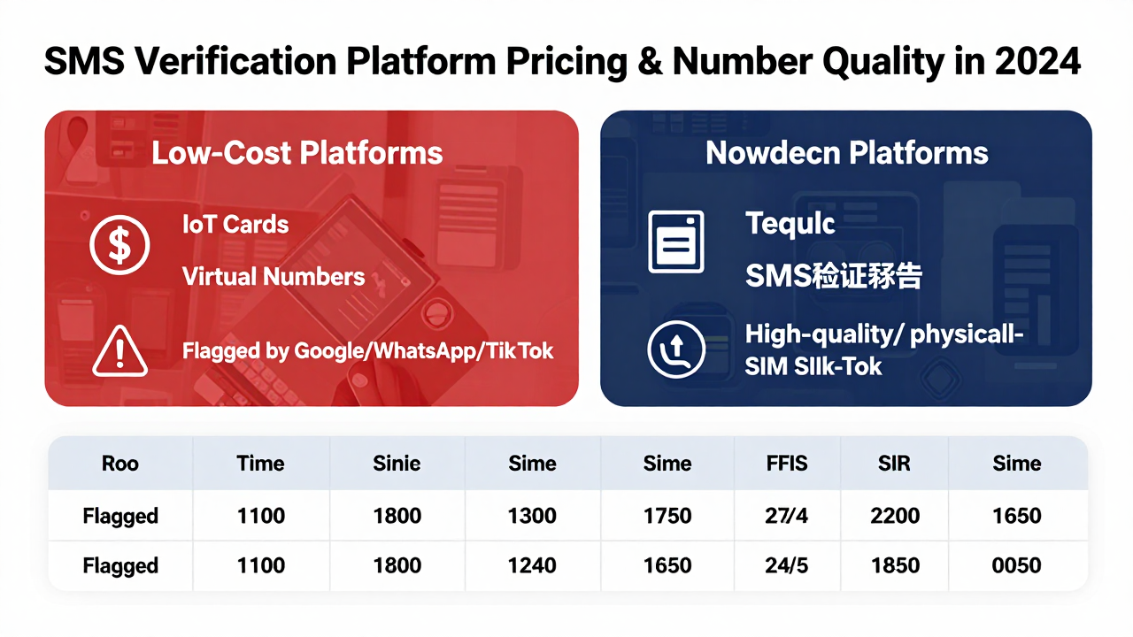 How to Choose a SMS Verification Platform in 2024: A Cross-Border Veteran's Guide to Avoiding Pitfalls How to Choose a SMS Verification Platform in 2024: A Cross-Border Veteran's Guide to Avoiding Pitfalls