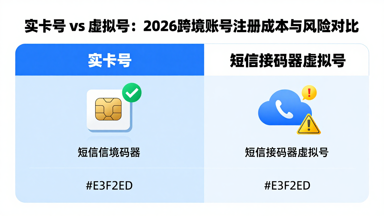 2026年跨境业务中的短信接码器虚拟号：真实价值与避坑指南