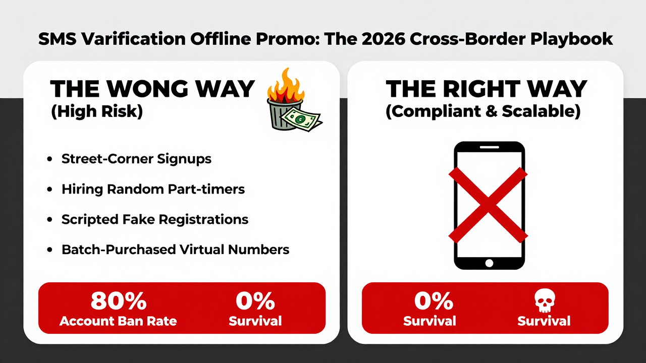 SMS Verification Code Offline Promo in 2026: The Hidden Customer Acquisition Channel Cross-Border Sellers Can't Ignore SMS Verification Code Offline Promo in 2026: The Hidden Customer Acquisition Channel Cross-Border Sellers Can't Ignore