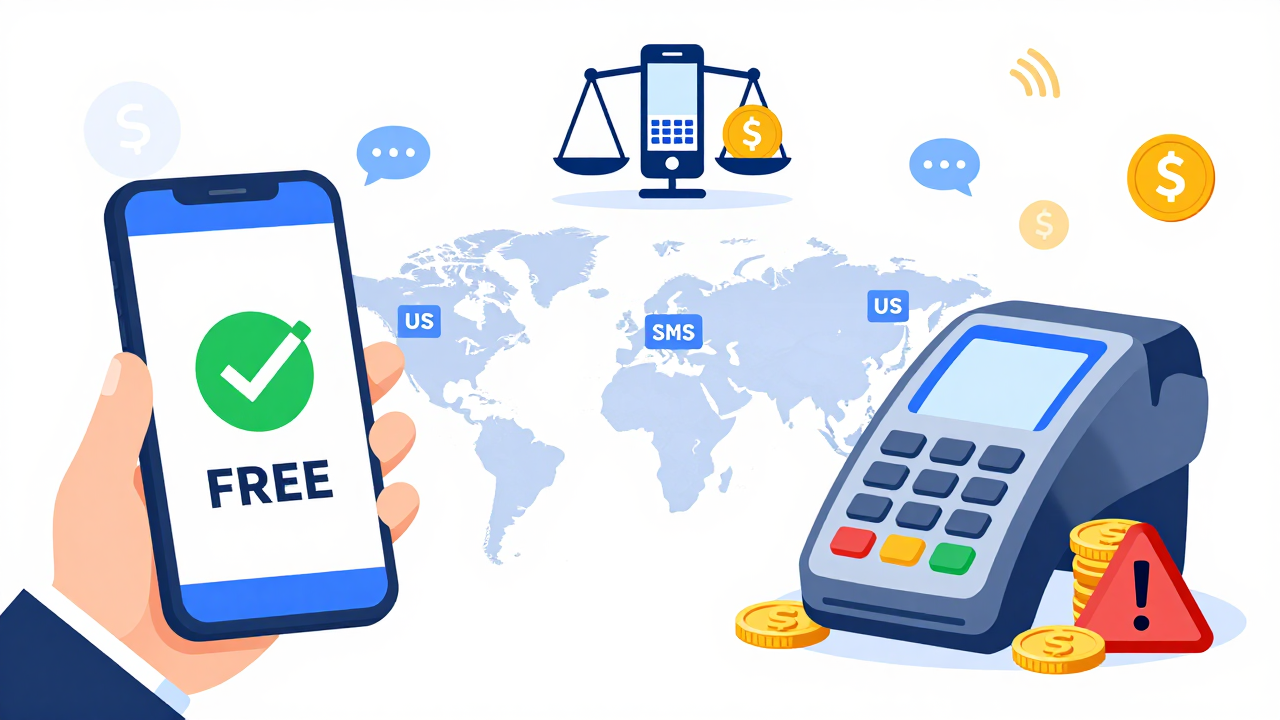 接短信验证码扣费吗？2026年跨境业务短信接码成本全解析