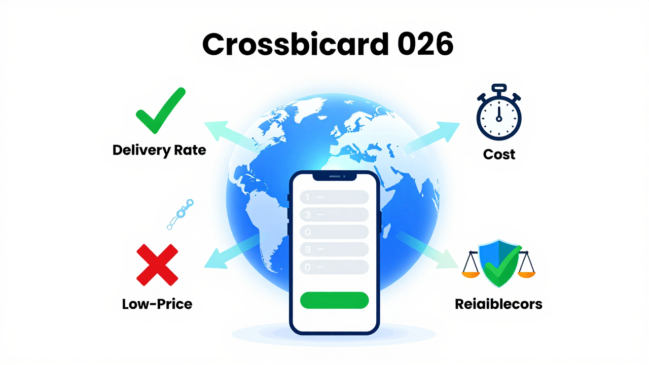 Cross-Border SMS Verification 2026: Strategy, Cost & Risk Control Cross-Border SMS Verification 2026: Strategy, Cost & Risk Control