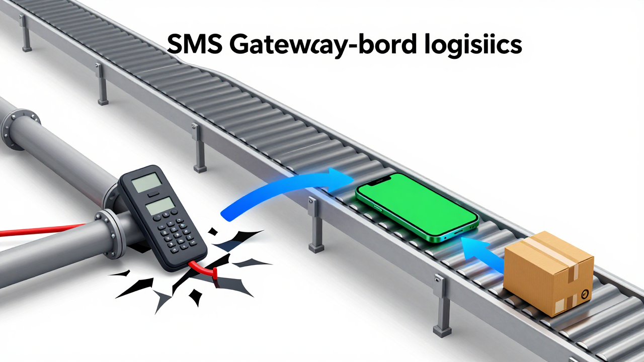 SMS Gateway Source Stability in Cross-Border Logistics