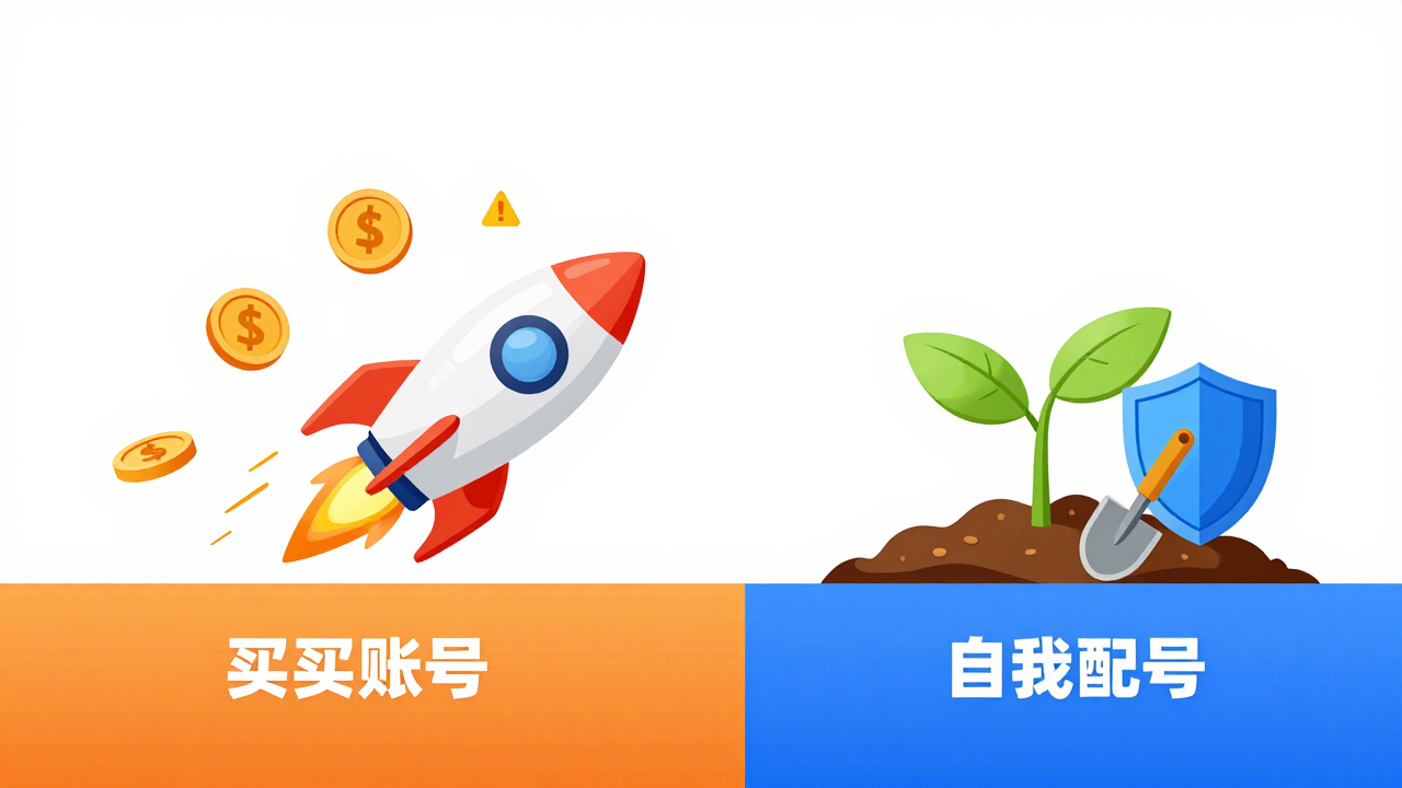 购买TikTok账号与自建账号：优劣分析与决策指南