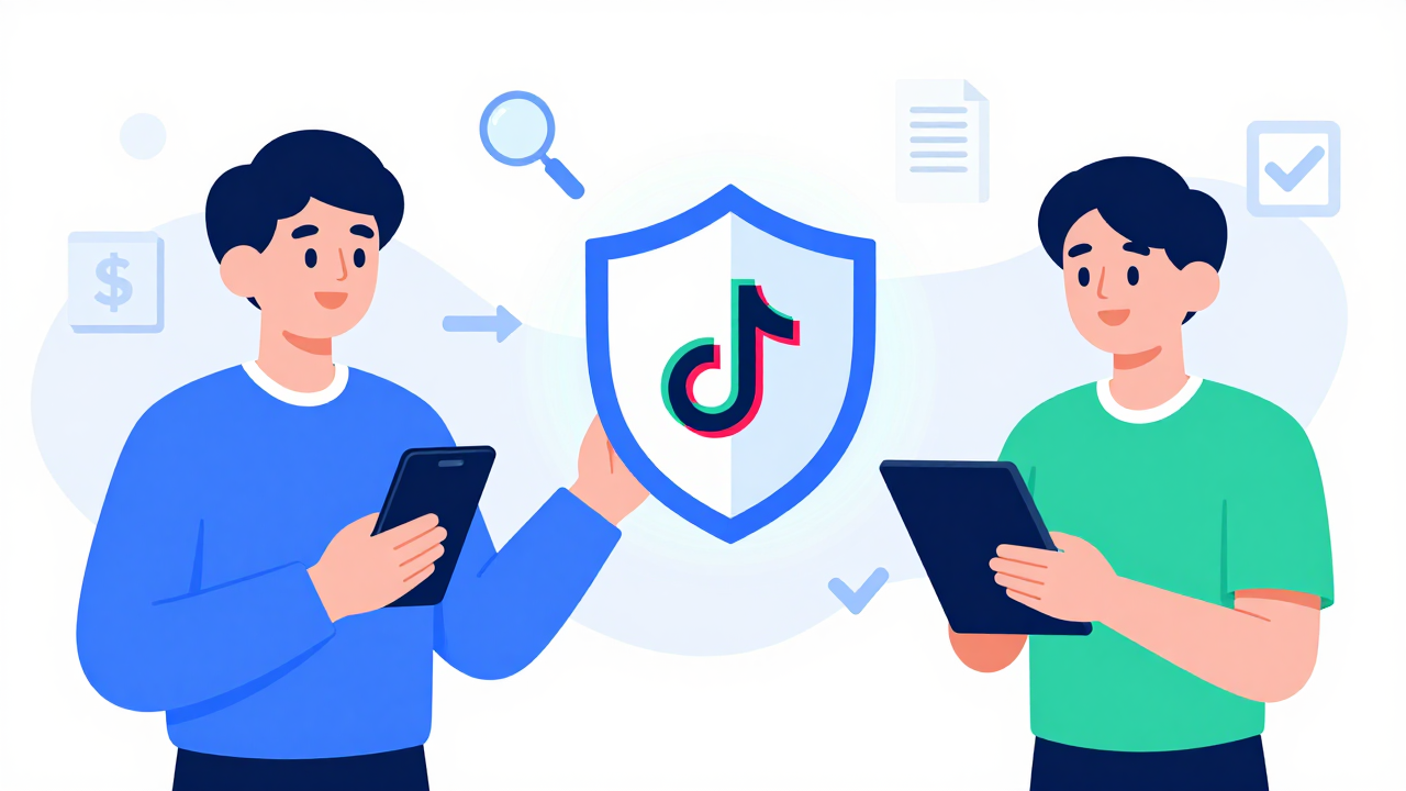 TikTok账号交易全流程：担保平台选择攻略